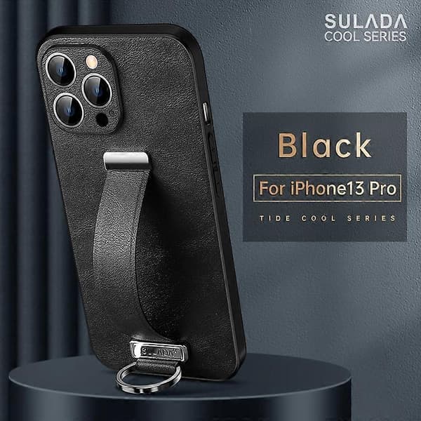 PC+nahkakuvioitu kotelo iPhone 13 Prolle