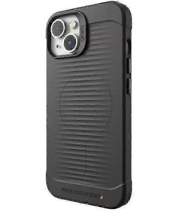 Gear4 havana snap back case för iphone 14/13 - magsafe kompatibel - svart-DF