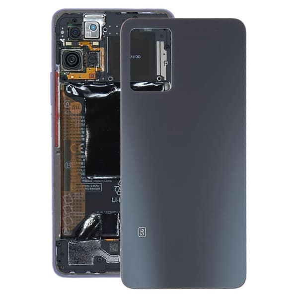 Xiaomi Redmi Note 11 Pro+ 5G lasinen takakansi (musta)