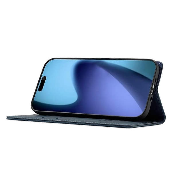 LC.IMEEKE Compatible for iPhone 17 Air Case Wallet Microfiber Leather Phone Cover