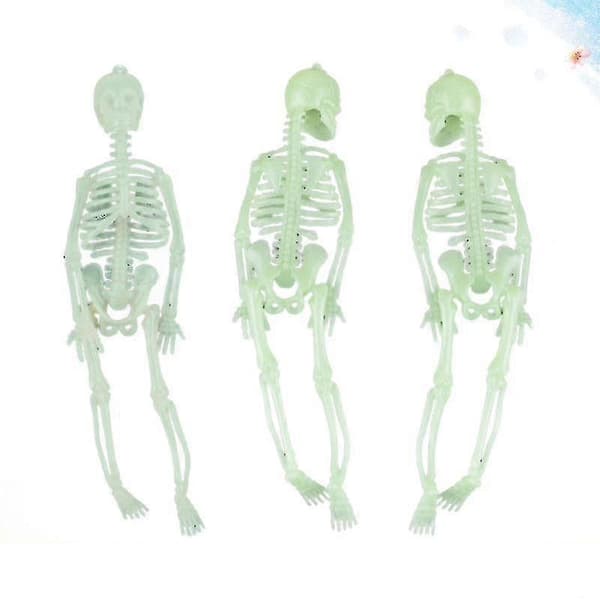 3 stk. Halloween skelet til Halloween dekorationer-h