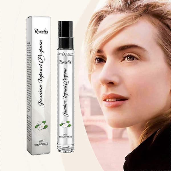 Elegant Rose & Peppermynt Parfymespray, Langvarig Reisevennlig Duft, 10ml