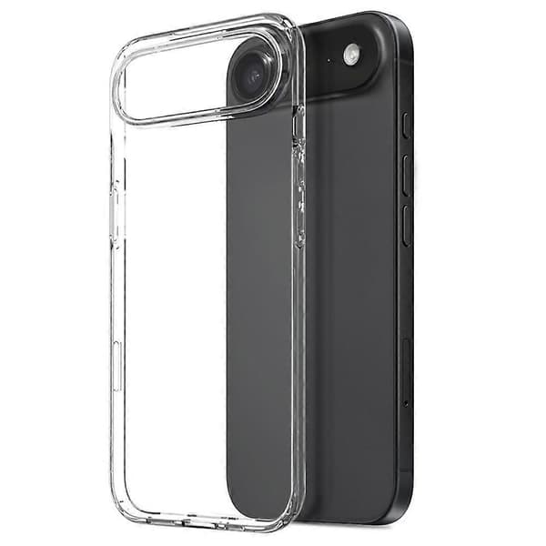 NORTHJO Compatible For iPhone 17 Air Case Soft TPU Clear Phone Cover With Tempered Glass Screen Protector