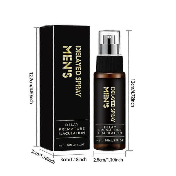 30 ml Intimspray til mænd for forbedret ægteskabelig harmoni og vitalitet A