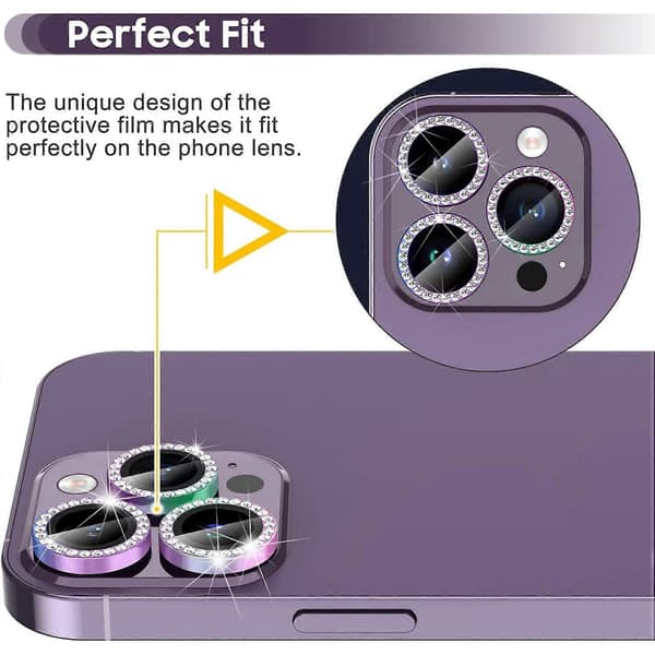 Til iPhone 16 Pro Kameralinsebeskyttere