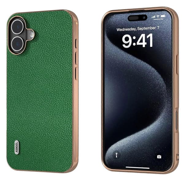 ABEEL Mino Lærbeleggdeksel til iPhone 16