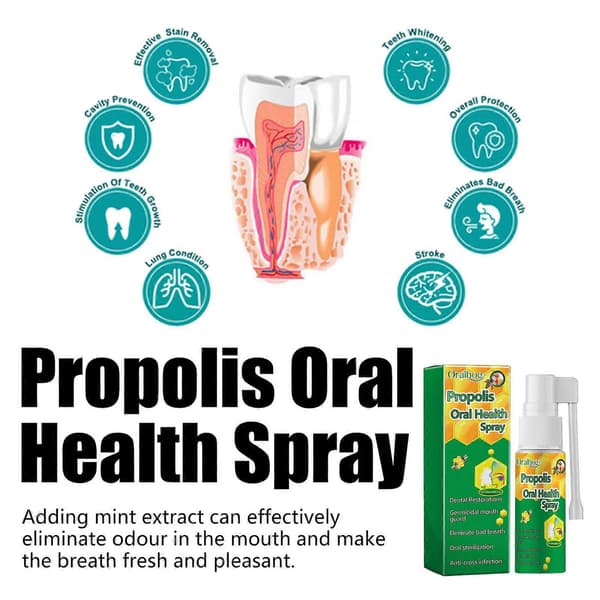 1-3 st Propolis munhälsospray, Propolis munspray, Munfräsch andedräktsspray A