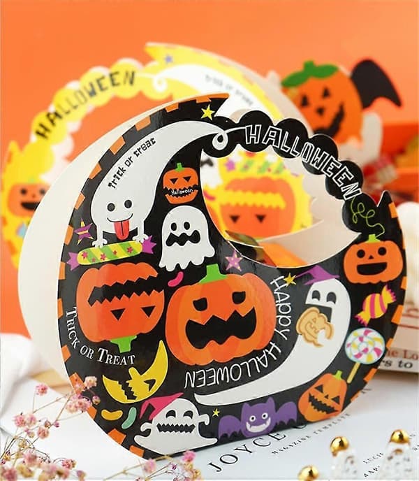 Halloween Godispåse Halloween Tygväska Halloween Kakpåse