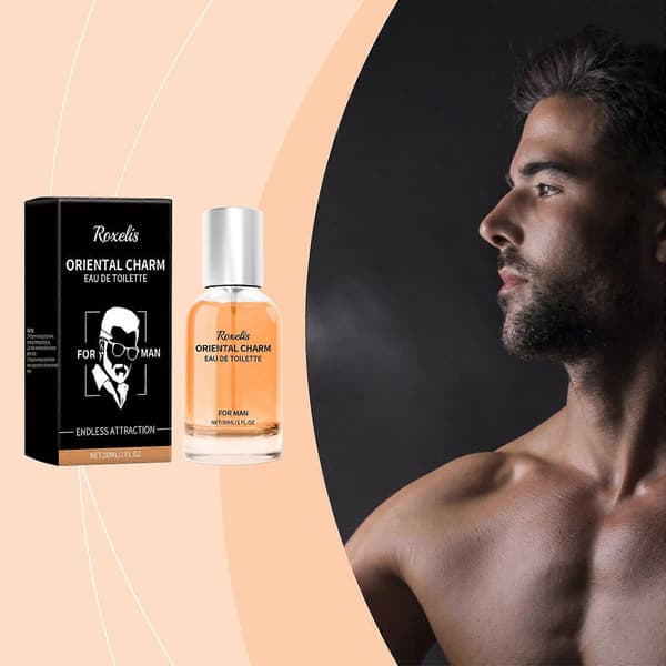 Oriental Charm Eau De Toilette, Frisk Lett Mild Duft, Elegant Duft for Menn