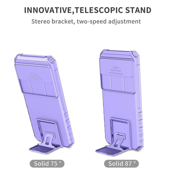 Stereoskopisk hållare Skjutbart Camshield-telefonfodral (För Google Pixel 8)