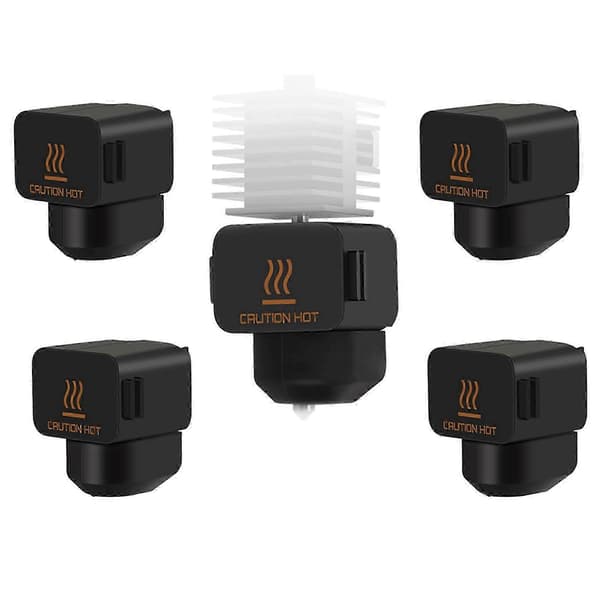 Mini Hotend Silikonstrumpor, 300℃ Högtemperatur Värmeblock Silikonskydd för Bambu-Lab A1/A1 Mini, 10 st