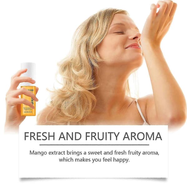 Juicy Mango Parfymspray, Långvarig Fräsch Söt Doft för Män & Kvinnor, 90ml