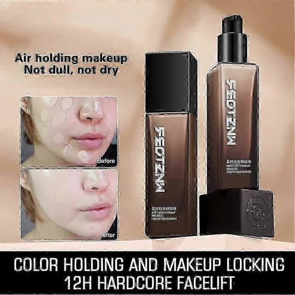 Makeup Foundation Flydende Hudplejemaske Langtidsholdbar Foundation Kvinde Concealer - XN