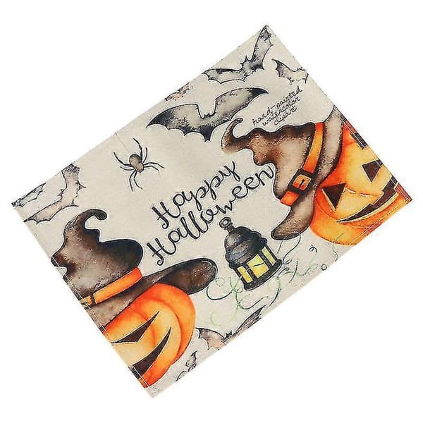 2 stk Halloween bordbrikke for Halloween-dekor