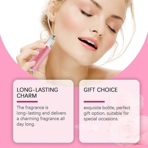 Roselys let parfume til kvinder, naturlig frisk langvarig duft, bærbar 15ml
