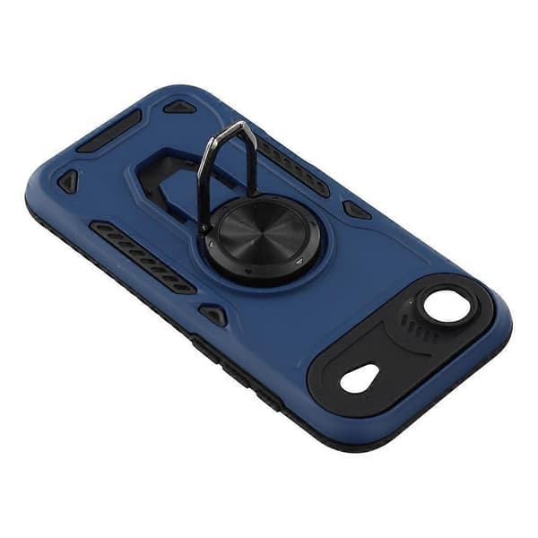 Kompatibel med iPhone 17 Air-deksel med stativ Støtsikkert TPU + PC-telefonbakdeksel