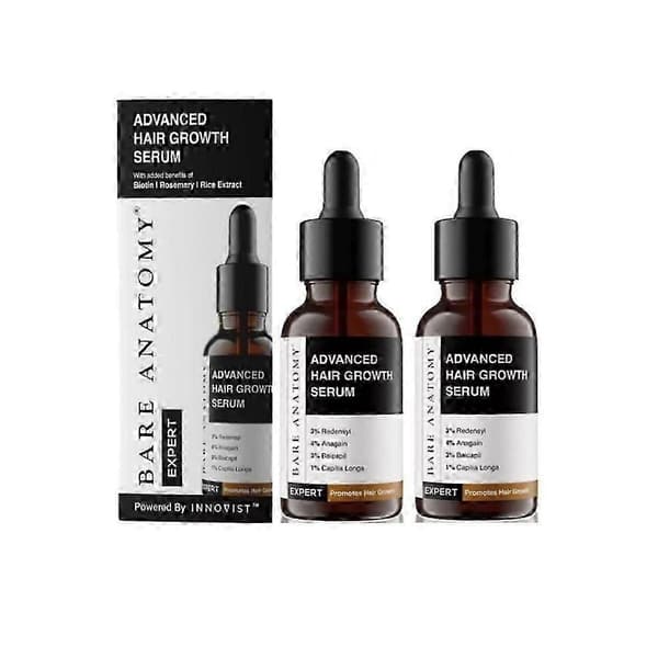 Bare Anatomy Advanced Hair Growth Serum - 30ml (2 stk)