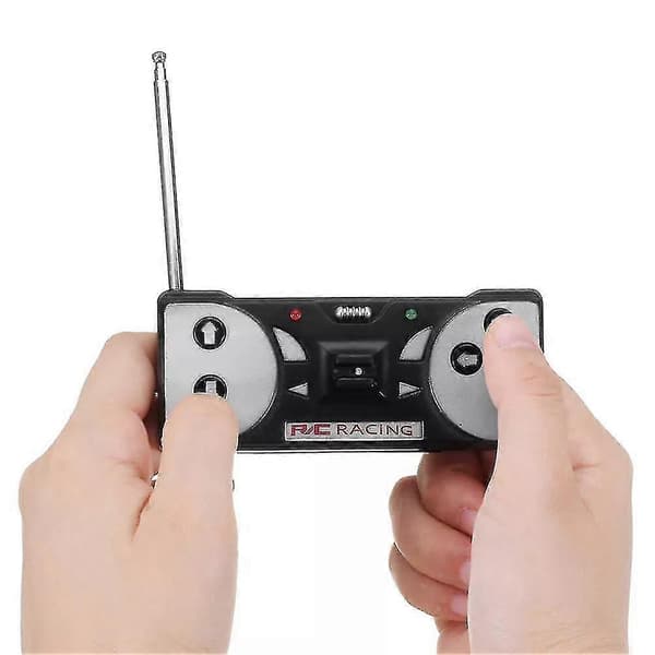 Mini RC-bil Coca-Cola-burk Radiostyrd bil 4 frekvenser Leksak för barn (gul)