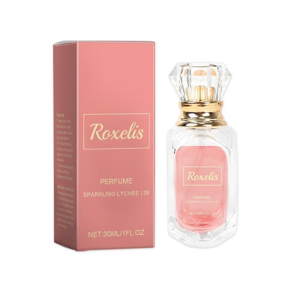 Lychee Crystal Crown Parfym, Elegant Fräsch Litchidoft med Ros- och Vaniljextrakt, 30ml