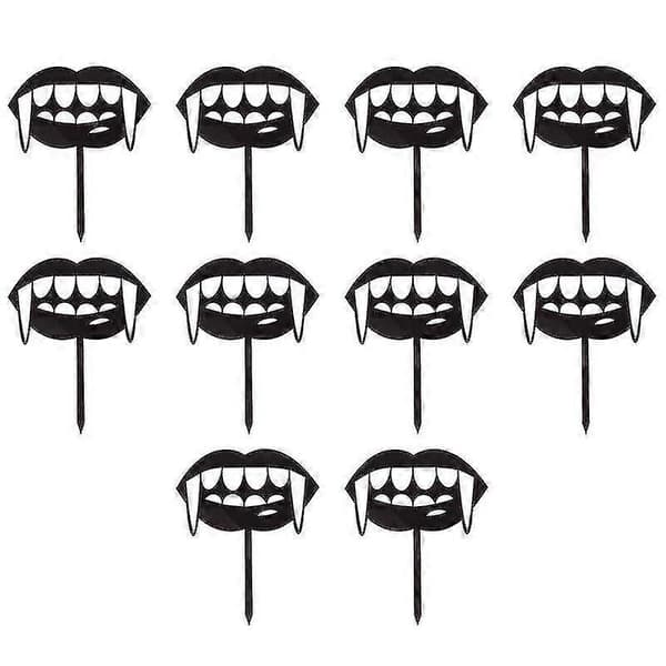 10 stk. Halloween-dekoration til Halloween-gaver
