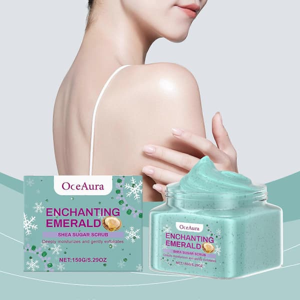Sheasmør Body Scrub Kropsrensende Hudeksfolierende Scrub