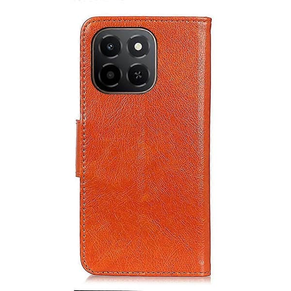 För Honor X6c 4G Nappa Textur Flip Läder Telefonfodral (Orange)