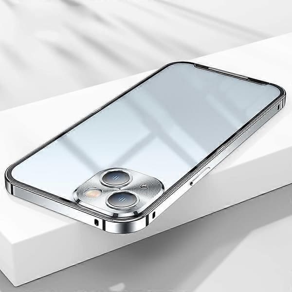 Til iPhone 13 Pro Frostet metallveske til iPhone 13