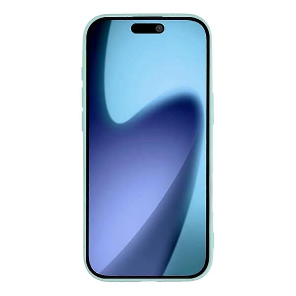 För iPhone 17 Air Fodral TPU Baksida Mjukt Anti-Repa Fiberfoder Telefonfodral - Babyblå