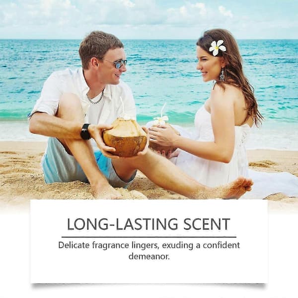 Wood Charm Parfym, Unisex Elegant Sandelträdoft med Mysknot, 12ml Resevänlig Långvarig Doft