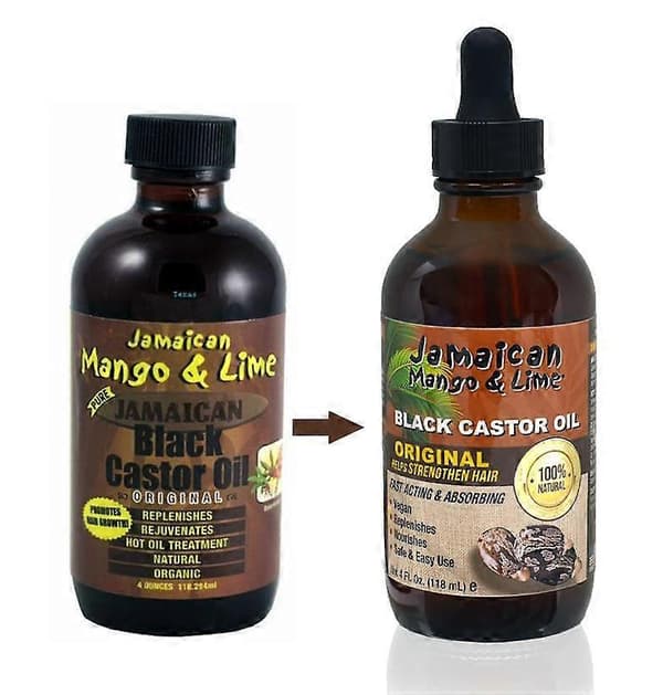 Jamaican Mango &amp; Lime Black Castor Oil Original 4oz