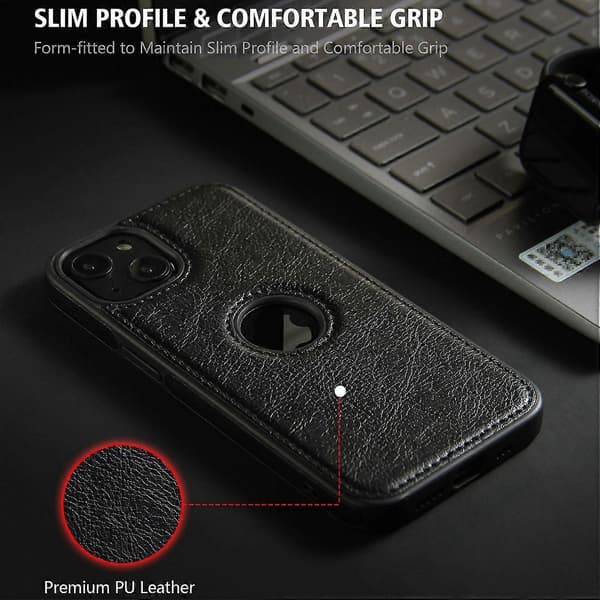 Stitching Phone Case för iPhone 14 Pro