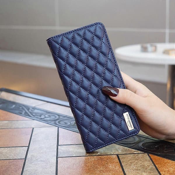Fodral för iPhone 16 PU-läder Magnetlås Flip Folio Skyddsfodral Kompatibelt med iPhone 16