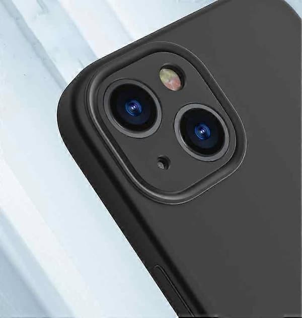iPhone 13 - Mikrokuitu silikonikuori