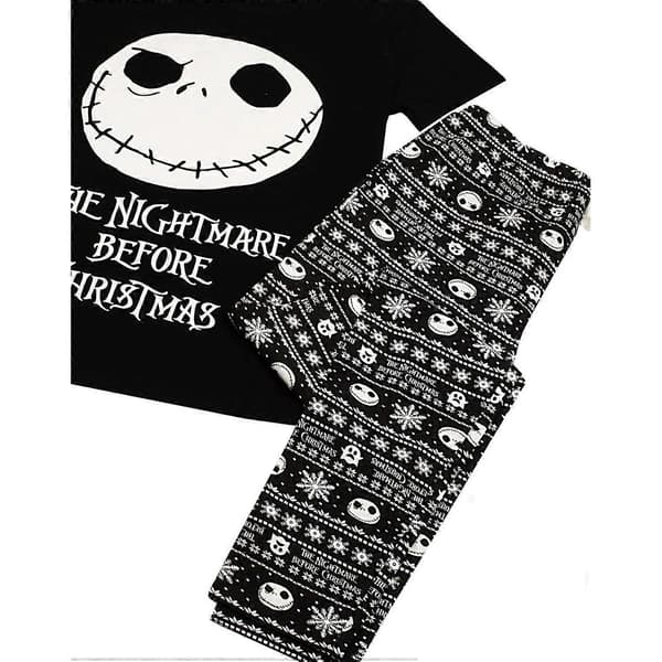 Nightmare Before Christmas Pyjamassett for dame med Jack Skellington