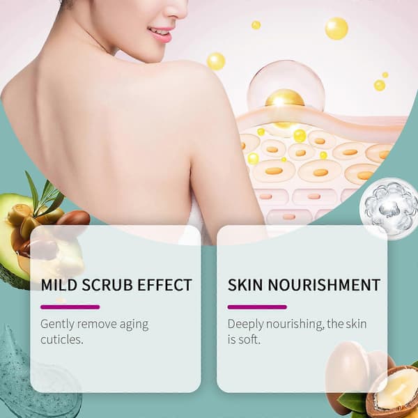 Sheasmør Body Scrub Kropsrensende Hudeksfolierende Scrub