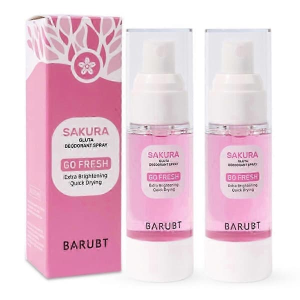 2x Duft Antiperspirant Spray Til Fjernelse Af Svedlugt Under Armene Antiperspirant