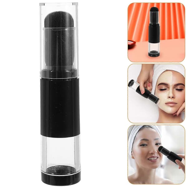 Blushbørste Makeuptilbehør til løs pudder 5 stk. Foundationbørster