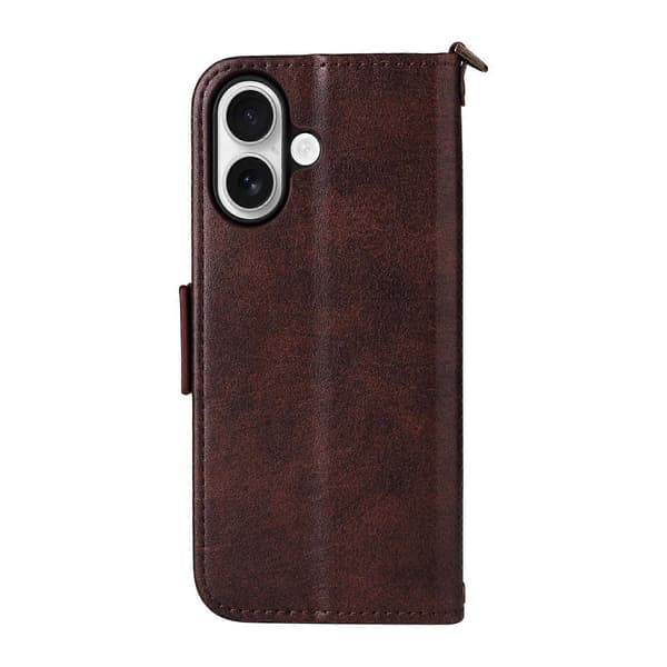 Lædertelefoncover til iPhone 16 Pro