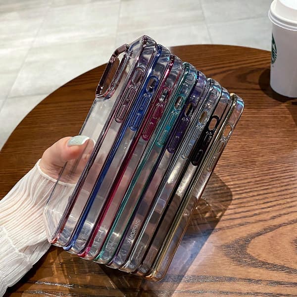 Galvanisering Space Telefoncover til iPhone 13 Pro Max Sort