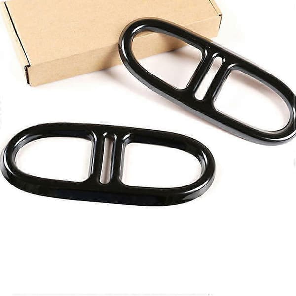 2 STK Eksoshalerørdeksel i rustfritt stål for bil - GLA/ 2020-2021 Lyddemperdekorasjonsramme