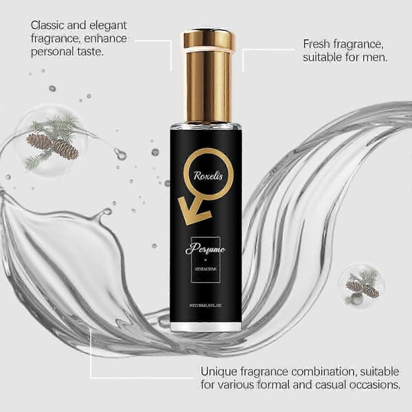 Cedertræ Herreparfume, Frisk Træagtig Langvarig Duft, Nem Spray, 30ml