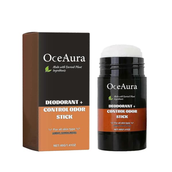 OceAura Deodorantstift til underarm - Bærbar, Langvarig, Antiperspirant