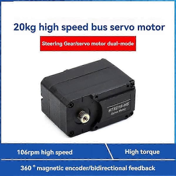 Bus Servomotor 20kg.cm Højt Drejningsmoment 360 Grader Magnetisk Encoder Seriel Bus Servomotor til Robotter DIY