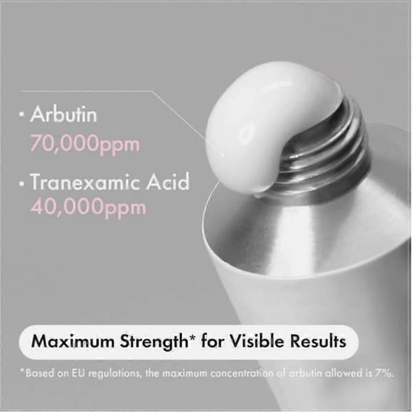 3-pakning 50 ml ansiktskrem med arbutin og tranexamsyre