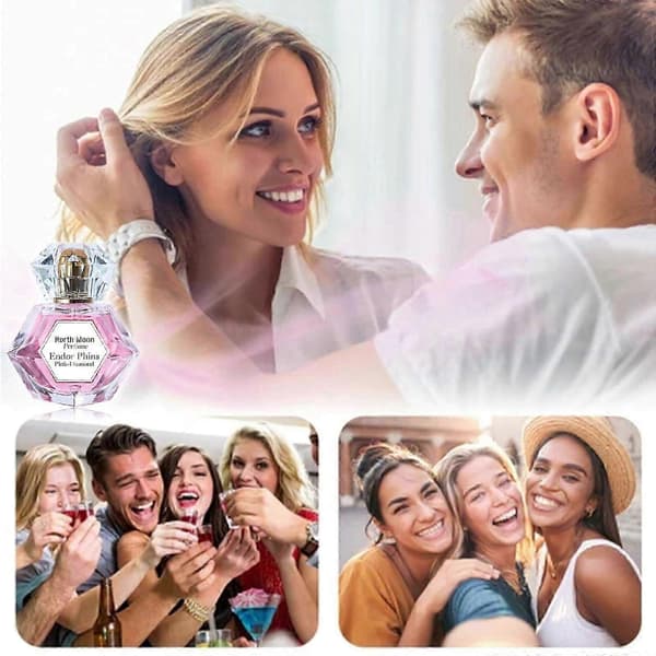 Pink Diamond Glamour Parfume, Langvarig Frisk Rose & Patchouli Duft, Humørforbedrende til Dates & Daglig Brug