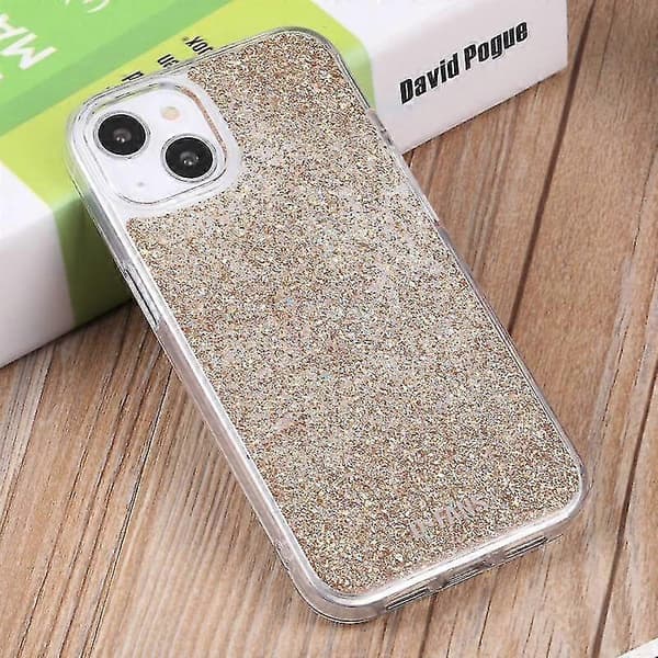 Til Iphone 13 Dfans Design Starry Sky Epoxy Telefoncover (guld)
