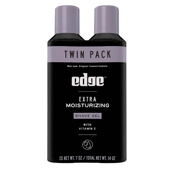 Edge Extra Moisturizing Shave Gel Twinpack - 14oz A