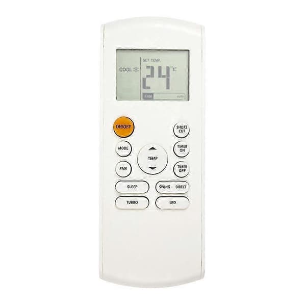 Replacement for Air Conditioner Remote Control, Midea English Air Conditioner Remote Control RG57B-BGE JH6