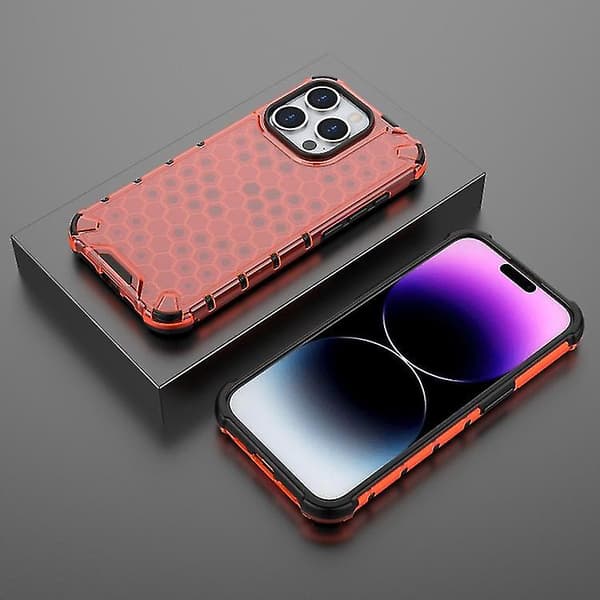 Til iPhone 15 Pro Max Honeycomb Telefoncover