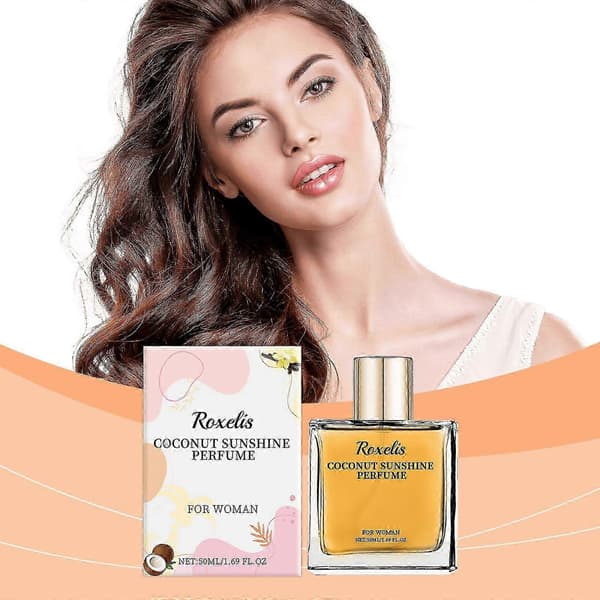 Let Vanilje Kokos Parfume, Langvarig Elegant Rejsevenlig Duft til Kvinder
